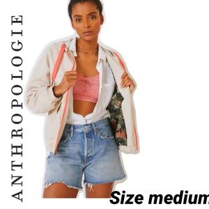 Anthropologie Sanctuary jacket size medium - taupe